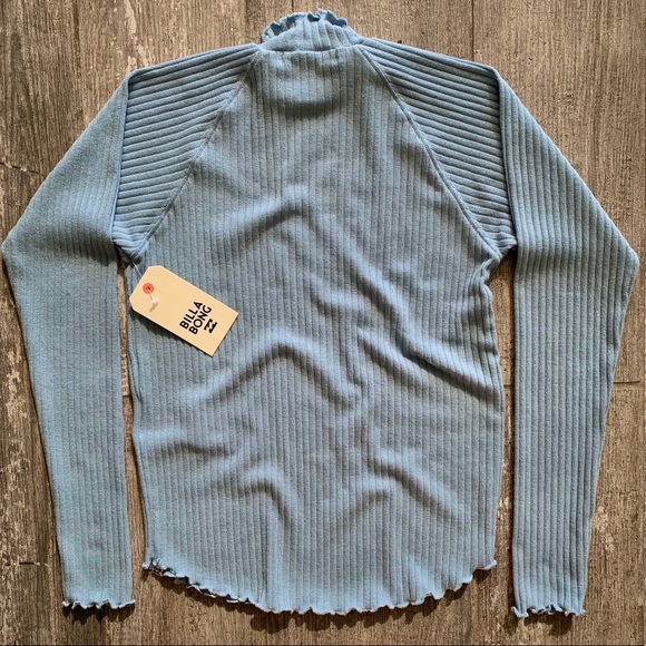 RIB KNIT LAYER TOP - Picture 7 of 7